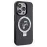 Karl Lagerfeld KLHMP14LHMRSKCK iPhone 14Pro 6.1" czarny/black hardcase Ring Stand Karl&Choupettte MagSafe na NearMe.pl