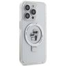 Karl Lagerfeld KLHMP13XHMRSKCH iPhone 13 Pro Max 6.7" biały/white hardcase Ring Stand Karl&Choupettte MagSafe na NearMe.pl