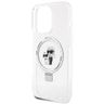Karl Lagerfeld KLHMP13XHMRSKCH iPhone 13 Pro Max 6.7" biały/white hardcase Ring Stand Karl&Choupettte MagSafe na NearMe.pl