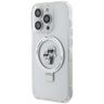 Karl Lagerfeld KLHMP14XHMRSKCH iPhone 14 Pro Max 6.7" biały/white hardcase Ring Stand Karl&Choupettte MagSafe na NearMe.pl