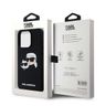 Karl Lagerfeld KLHMP15XSKCHPPLK iPhone 15 Pro Max 6.7" czarny/black hardcase Silicone Karl & Choupette MagSafe na NearMe.pl