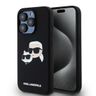 Karl Lagerfeld KLHMP15XSKCHPPLK iPhone 15 Pro Max 6.7" czarny/black hardcase Silicone Karl & Choupette MagSafe na NearMe.pl