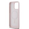 Karl Lagerfeld KLHMP15XSCMKCRHP iPhone 15 Pro Max 6.7" różowy/pink hardcase Silicone Karl & Choupette Ring MagSafe na NearMe.pl