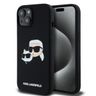 Karl Lagerfeld KLHMP15SSKCHPPLK iPhone 15 / 14 / 13 6.1" czarny/black hardcase Silicone Karl & Choupette MagSafe na NearMe.pl