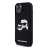 Karl Lagerfeld KLHMP15SSKCHPPLK iPhone 15 / 14 / 13 6.1" czarny/black hardcase Silicone Karl & Choupette MagSafe na NearMe.pl