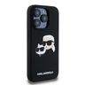 Karl Lagerfeld KLHMP15LSKCHPPLK iPhone 15 Pro 6.1" czarny/black hardcase Silicone Karl & Choupette MagSafe na NearMe.pl