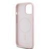 Karl Lagerfeld KLHMP15SSKCHPPLP iPhone 15 / 14 / 13 6.1" różowy/pink hardcase Silicone Karl & Choupette MagSafe na NearMe.pl