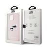 Karl Lagerfeld KLHMP15SSKCHPPLP iPhone 15 / 14 / 13 6.1" różowy/pink hardcase Silicone Karl & Choupette MagSafe na NearMe.pl