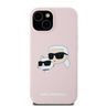 Karl Lagerfeld KLHMP15SSKCHPPLP iPhone 15 / 14 / 13 6.1" różowy/pink hardcase Silicone Karl & Choupette MagSafe na NearMe.pl
