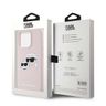 Karl Lagerfeld KLHMP15LSKCHPPLP iPhone 15 Pro 6.1" różowy/pink hardcase Silicone Karl & Choupette MagSafe na NearMe.pl