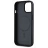 Karl Lagerfeld KLHMP15SPKHPORPK iPhone 15 / 14 / 13 6.1" hardcase czarny/black Leather Monogram Metal Logo MagSafe na NearMe.pl