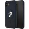 Karl Lagerfeld KLHMN61SCMKCRHK iPhone 11 / Xr 6.1" czarny/black hardcase Silicone Karl & Choupette MagSafe na NearMe.pl