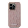 Karl Lagerfeld KLHMP15XPKHPORPP iPhone 15 Pro Max 6.7" hardcase różowy/pink Leather Monogram Metal Logo MagSafe na NearMe.pl