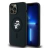 Karl Lagerfeld KLHMP13LSCMKCRHK iPhone 13 Pro / 13 6.1" czarny/black hardcase Silicone Karl & Choupette MagSafe na NearMe.pl