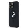Karl Lagerfeld KLHMP13XSCMKCRHK iPhone 13 Pro Max 6.7" czarny/black hardcase Silicone Karl & Choupette MagSafe na NearMe.pl