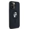 Karl Lagerfeld KLHMP14LSCMKCRHK iPhone 14 Pro 6.1" czarny/black hardcase Silicone Karl & Choupette MagSafe na NearMe.pl