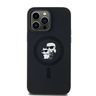 Karl Lagerfeld KLHMP14LSCMKCRHK iPhone 14 Pro 6.1" czarny/black hardcase Silicone Karl & Choupette MagSafe na NearMe.pl