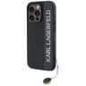 Karl Lagerfeld KLHCP15XPSAKDGCK iPhone 15 Pro Max 6.7" czarny/black hardcase Saffiano Rhinestones & Charm na NearMe.pl