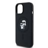 Karl Lagerfeld KLHMP15MSCMKCRHK iPhone 15 Plus / 14 Plus 6.7" czarny/black hardcase Silicone Karl & Choupette MagSafe na NearMe.pl