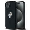 Karl Lagerfeld KLHMP15MSCMKCRHK iPhone 15 Plus / 14 Plus 6.7" czarny/black hardcase Silicone Karl & Choupette MagSafe na NearMe.pl