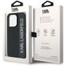 Karl Lagerfeld KLHCP15LPSAKDGCK iPhone 15 Pro 6.1" czarny/black hardcase Saffiano Rhinestones & Charm na NearMe.pl