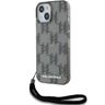Karl Lagerfeld KLHCP15SHKDPNSK iPhone 15 / 14 / 13 6.1" czarny/black hardcase IML Mono KL Pattern & Cord na NearMe.pl