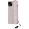 Karl Lagerfeld KLHCP15SPSAKDGCP iPhone 15 / 14 / 13 6.1" różowy/pink hardcase Saffiano Rhinestones & Charm na NearMe.pl