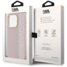 Karl Lagerfeld KLHCP15LPSAKDGCP iPhone 15 Pro 6.1" różowy/pink hardcase Saffiano Rhinestones & Charm na NearMe.pl