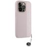 Karl Lagerfeld KLHCP15XPSAKDGCP iPhone 15 Pro Max 6.7" różowy/pink hardcase Saffiano Rhinestones & Charm na NearMe.pl
