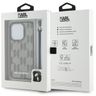 Karl Lagerfeld KLHCP15LHKDPNSK iPhone 15 Pro 6.1" czarny/black hardcase IML Mono KL Pattern & Cord na NearMe.pl