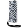 Karl Lagerfeld KLHCP15LHZBPKCCK iPhone 15 Pro 6.1" czarny/black hardcase IML Zebra Pattern & Cord na NearMe.pl