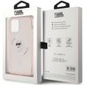 Karl Lagerfeld KLHMP12MHFCCNOP iPhone 12/12 Pro 6.1" różowy/pink hardcase IML Choupette MagSafe na NearMe.pl