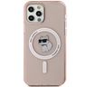 Karl Lagerfeld KLHMP12MHFCCNOP iPhone 12/12 Pro 6.1" różowy/pink hardcase IML Choupette MagSafe na NearMe.pl