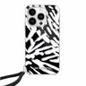 Karl Lagerfeld KLHCP15SHZBPKCCK iPhone 15 / 14 / 13 6.1" czarny/black hardcase IML Zebra Pattern & Cord na NearMe.pl