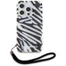 Karl Lagerfeld KLHCP15XHZBPKCCK iPhone 15 Pro Max 6.7" czarny/black hardcase IML Zebra Pattern & Cord na NearMe.pl