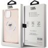 Karl Lagerfeld KLHMP14SHFCCNOP iPhone 14 / 15 / 13 6.1" różowy/pink hardcase IML Choupette MagSafe na NearMe.pl