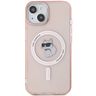 Karl Lagerfeld KLHMP14SHFCCNOP iPhone 14 / 15 / 13 6.1" różowy/pink hardcase IML Choupette MagSafe na NearMe.pl