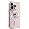 Karl Lagerfeld KLHMP14XHFCCNOP iPhone 14 Pro Max 6.7" różowy/pink hardcase IML Choupette MagSafe na NearMe.pl