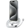 Karl Lagerfeld KLHMP13MHCCHNT iPhone 13 / 14 / 15 6.1" hardcase transparent IML Choupette Head & Cord Magsafe na NearMe.pl