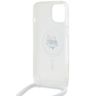 Karl Lagerfeld KLHMP13MHCCHNT iPhone 13 / 14 / 15 6.1" hardcase transparent IML Choupette Head & Cord Magsafe na NearMe.pl