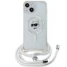 Karl Lagerfeld KLHMP15SHCCHNT iPhone 15 / 14 / 13 6.1" hardcase transparent IML Choupette Head & Cord Magsafe na NearMe.pl