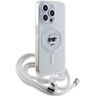 Karl Lagerfeld KLHMP14LHCCHNT iPhone 14 Pro 6.1" hardcase transparent IML Choupette Head & Cord Magsafe na NearMe.pl