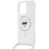 Karl Lagerfeld KLHMP15LHCCHNT iPhone 15 Pro 6.1" hardcase transparent IML Choupette Head & Cord Magsafe na NearMe.pl