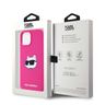 Karl Lagerfeld KLHMP15SSCHPPLF iPhone 15 / 14 / 13 6.1" różowy/fuschia hardcase Silicone Choupette Head MagSafe na NearMe.pl