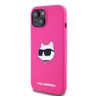 Karl Lagerfeld KLHMP15SSCHPPLF iPhone 15 / 14 / 13 6.1" różowy/fuschia hardcase Silicone Choupette Head MagSafe na NearMe.pl