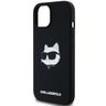 Karl Lagerfeld KLHMP15SSCHPPLK iPhone 15 / 14 / 13 6.1" czarny/black hardcase Silicone Choupette Head MagSafe na NearMe.pl