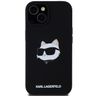 Karl Lagerfeld KLHMP15SSCHPPLK iPhone 15 / 14 / 13 6.1" czarny/black hardcase Silicone Choupette Head MagSafe na NearMe.pl