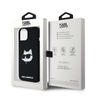 Karl Lagerfeld KLHMP15MSCHPPLK iPhone 15 Plus / 14 Plus 6.7" czarny/black hardcase Silicone Choupette Head MagSafe na NearMe.pl