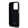 Karl Lagerfeld KLHCP15LSCMSMVK iPhone 15 Pro 6.1" czarny/black hardcase Silicone Metal Script Logo na NearMe.pl