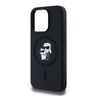 Karl Lagerfeld KLHMP15LSCMKCRHK iPhone 15 Pro 6.1" czarny/black hardcase Silicone Karl & Choupette MagSafe na NearMe.pl